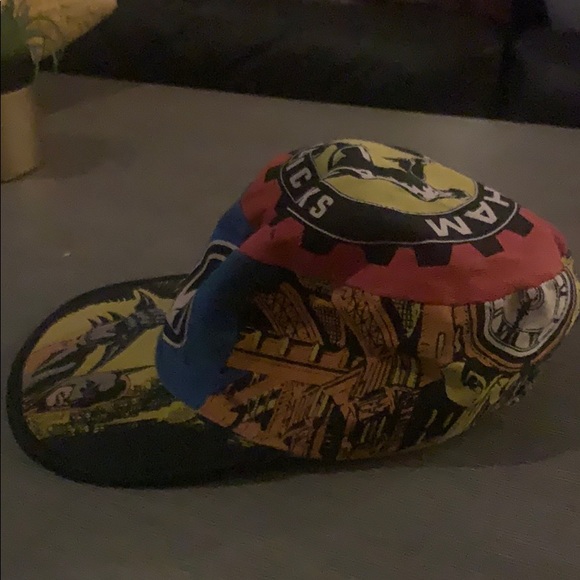 Vintage 1992 Batman Returns graphic flat bill hat - Picture 2 of 5